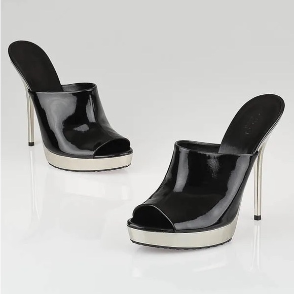 Authentic Gucci Gomma Mules π - Picture 1 of 9